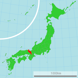京都府在日本的位置